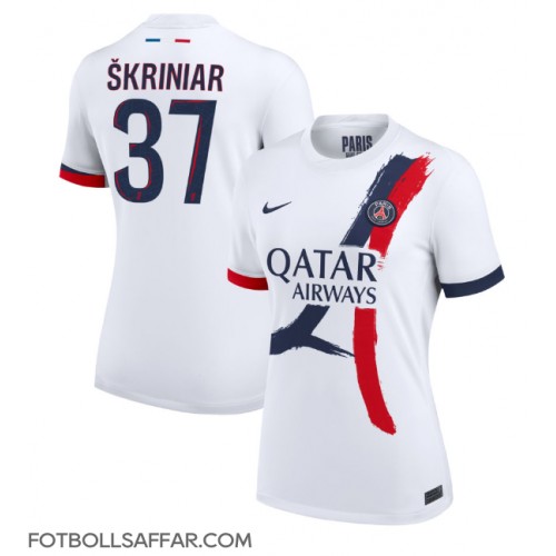 Paris Saint-Germain Milan Skriniar #37 Bortatröja Dam 2024-25 Kortärmad